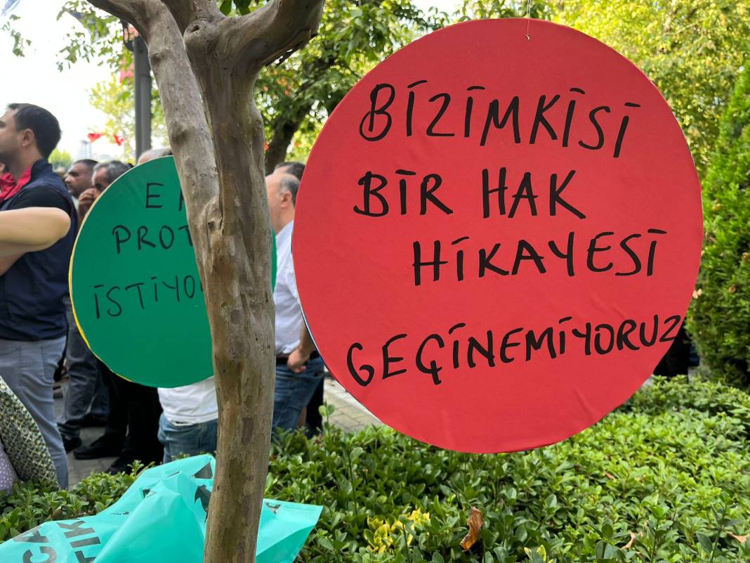 Kadıköy Belediyesi’nde iş bırakma eylemi: Barınamıyoruz, beslenemiyoruz, geçinemiyoruz 4